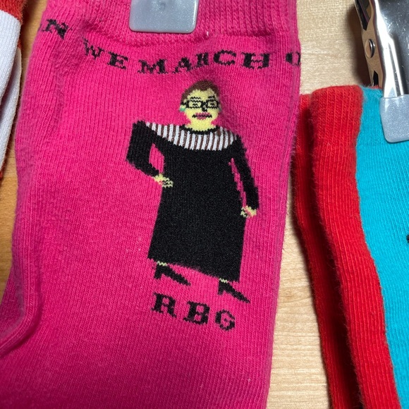 Red and Blue Casual Socks Collection - Picture 5 of 6